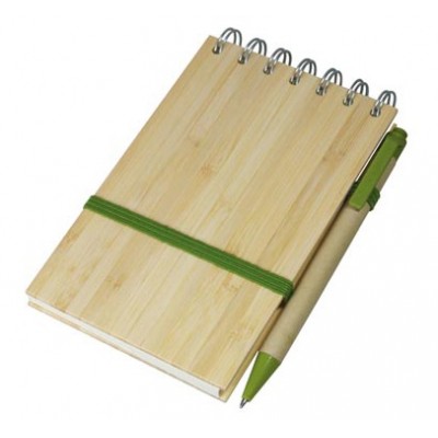Bloc-notes A6 bambou "Alenya" Bloc-notes A6 bambou "Alenya"