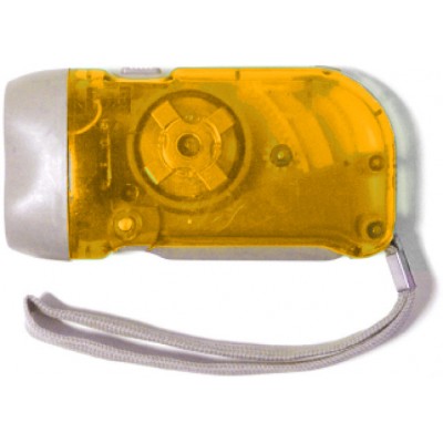 LAMPE DYNAMO A PILES ORANGE LAMPE DYNAMO A PILES ORANGE