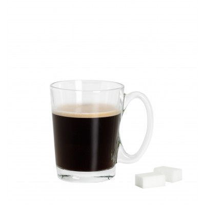 Mug en verre transparent 25 cl Mug en verre transparent 25 cl