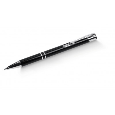 Stylo-bille métal laqué avec pochette Stylo-bille métal laqué avec pochette