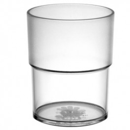 Gobelet incassable transparent 18cl Gobelet incassable transparent 18cl