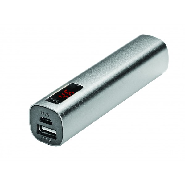 Batterie nomade USB 2200 mAh avec témoin