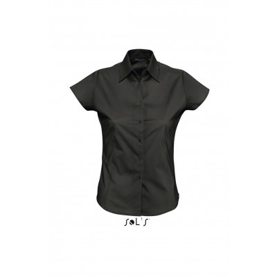 CHEMISE FEMME STRETCH MANCHES COURTES