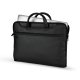 SACOCHE PORTE-ORDINATEUR PU NOIR MANCHESTER