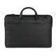 SACOCHE PORTE-ORDINATEUR PU NOIR MANCHESTER