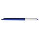 Stylo bille chalk bleu roy/blanc